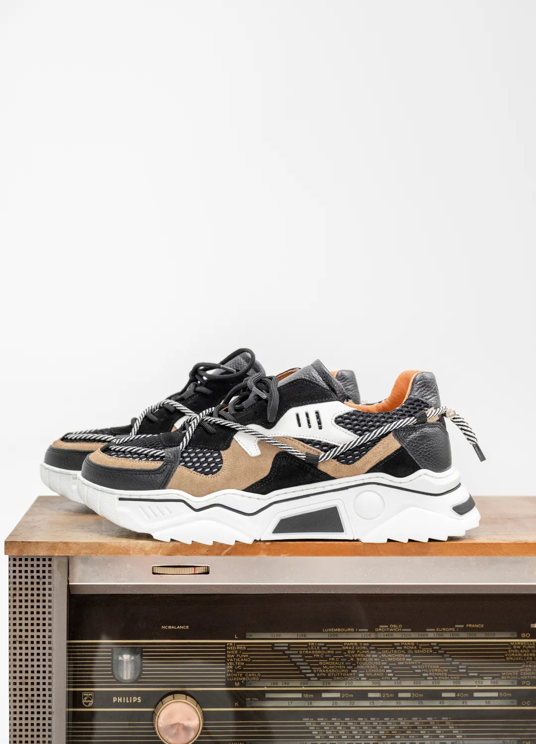JUPITER MEN - Sneakers | Black / Beige