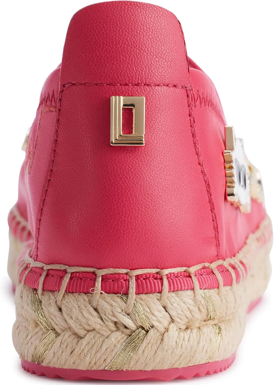 Karl Lagerfeld Paris Women's Cushioned Insole Everyday Michaela-Flat Espadrille Platform