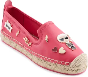 Karl Lagerfeld Paris Women's Cushioned Insole Everyday Michaela-Flat Espadrille Platform
