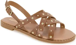 kensie Women's Maelie Flat Sandal