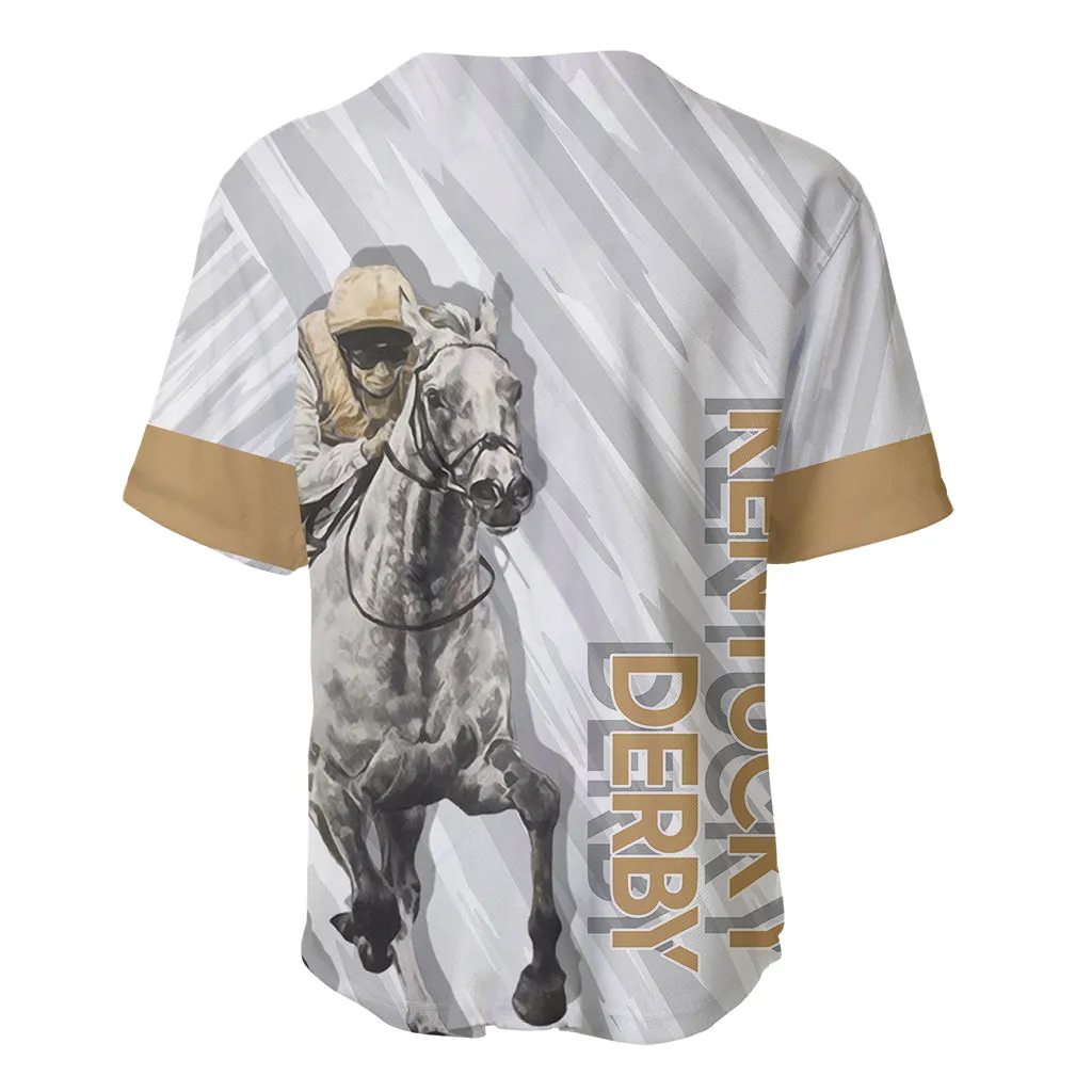 Kentucky Derby Baseball Jersey Horse Racing LT7