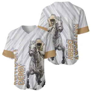 Kentucky Derby Baseball Jersey Horse Racing LT7