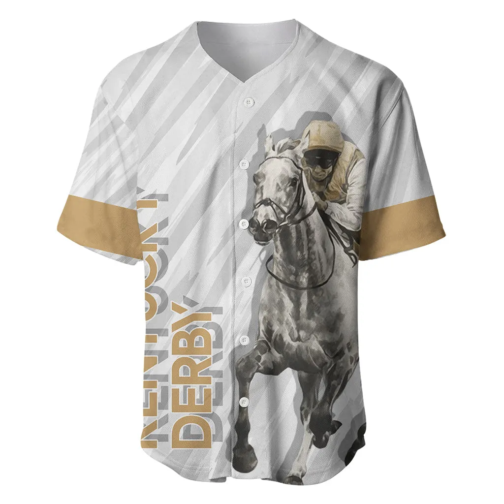 Kentucky Derby Baseball Jersey Horse Racing LT7