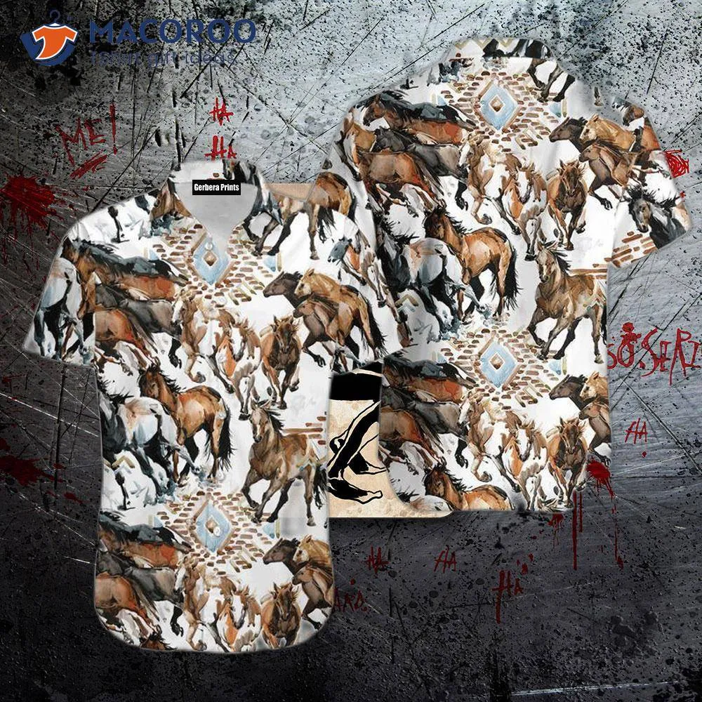 Kentucky Derby Horse Hawaiian Shirt