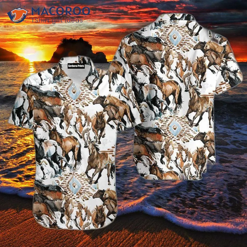 Kentucky Derby Horse Hawaiian Shirt