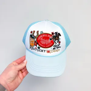 Kentucky Derby Patch Trucker Hat