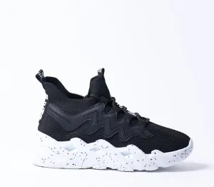 Knit sneaker