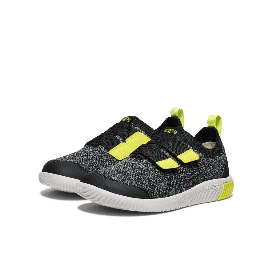 KNX Knit Double Strap für jüngere Kinder  |  Black/Evening Primrose