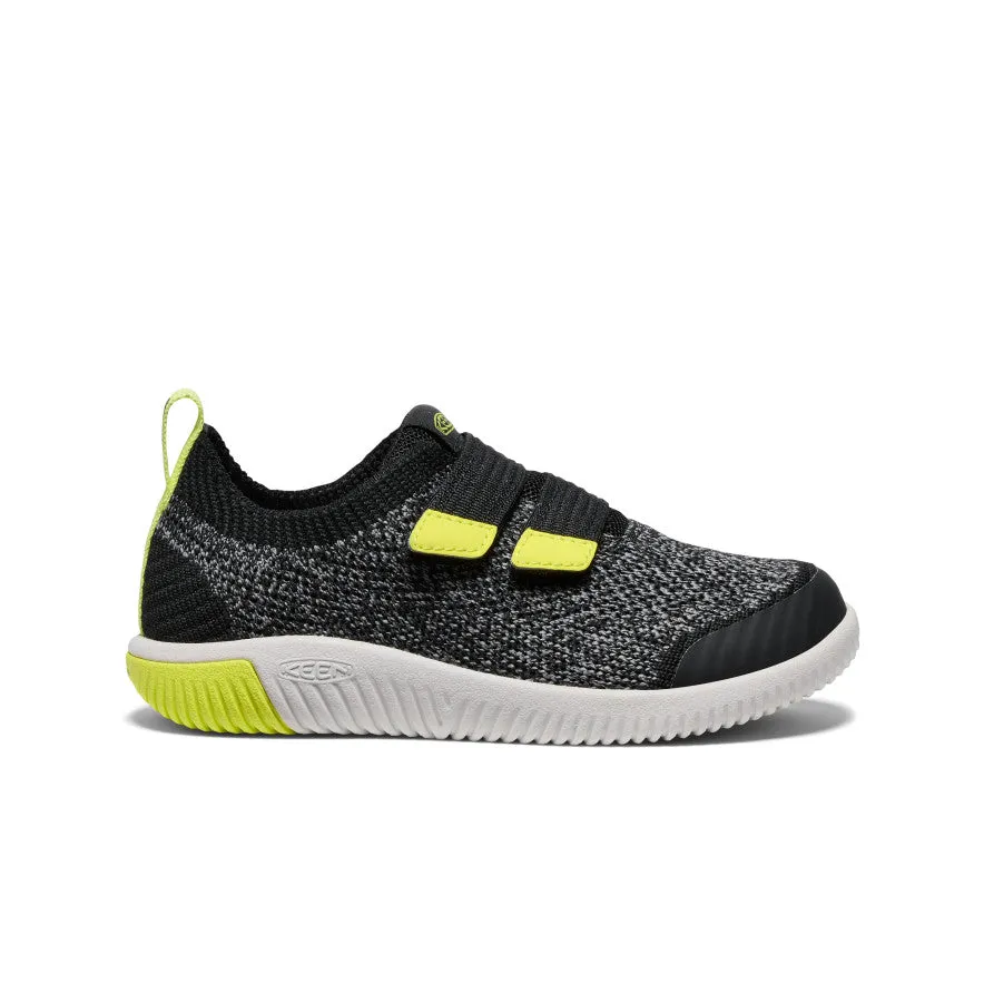 KNX Knit Double Strap für jüngere Kinder  |  Black/Evening Primrose