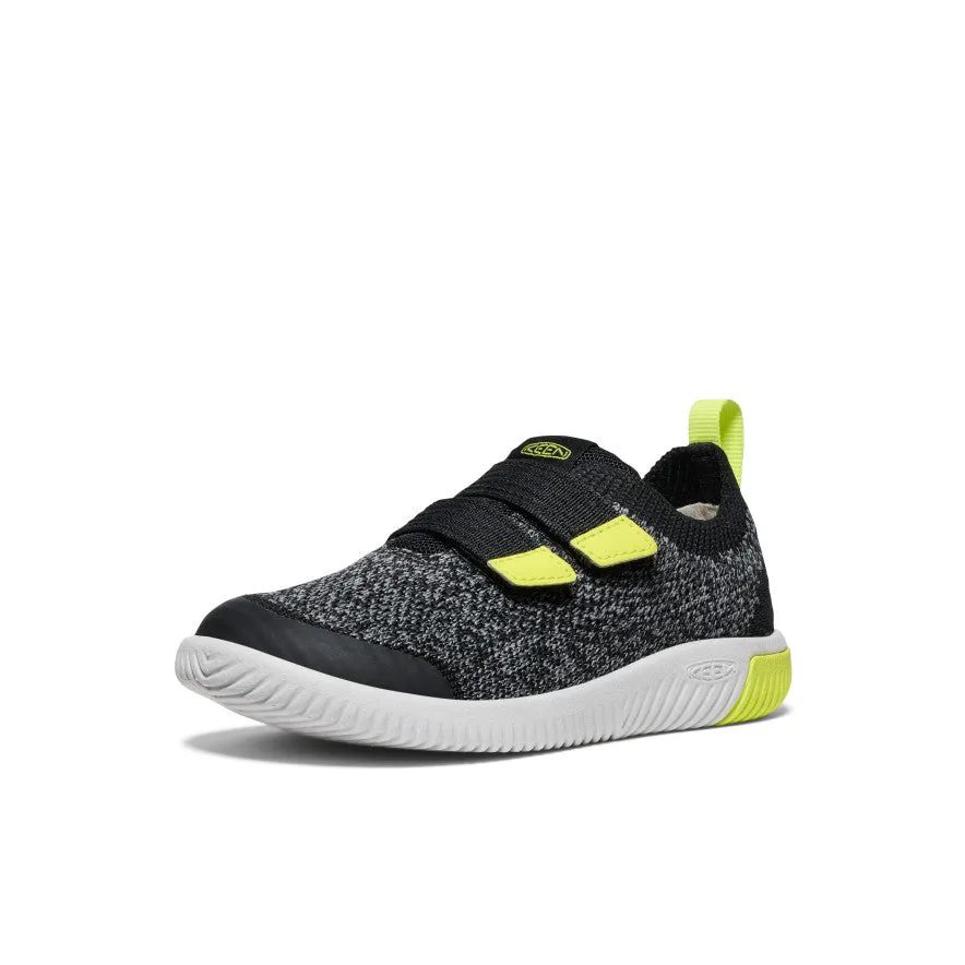 KNX Knit Double Strap für jüngere Kinder  |  Black/Evening Primrose