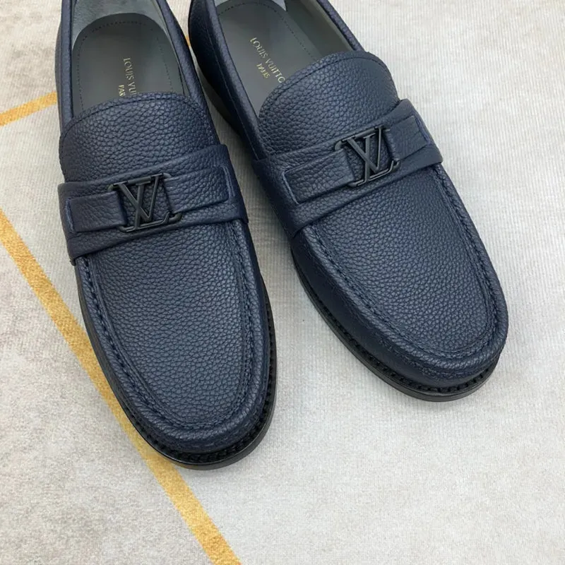 L V MAJOR LOAFER - BLUE