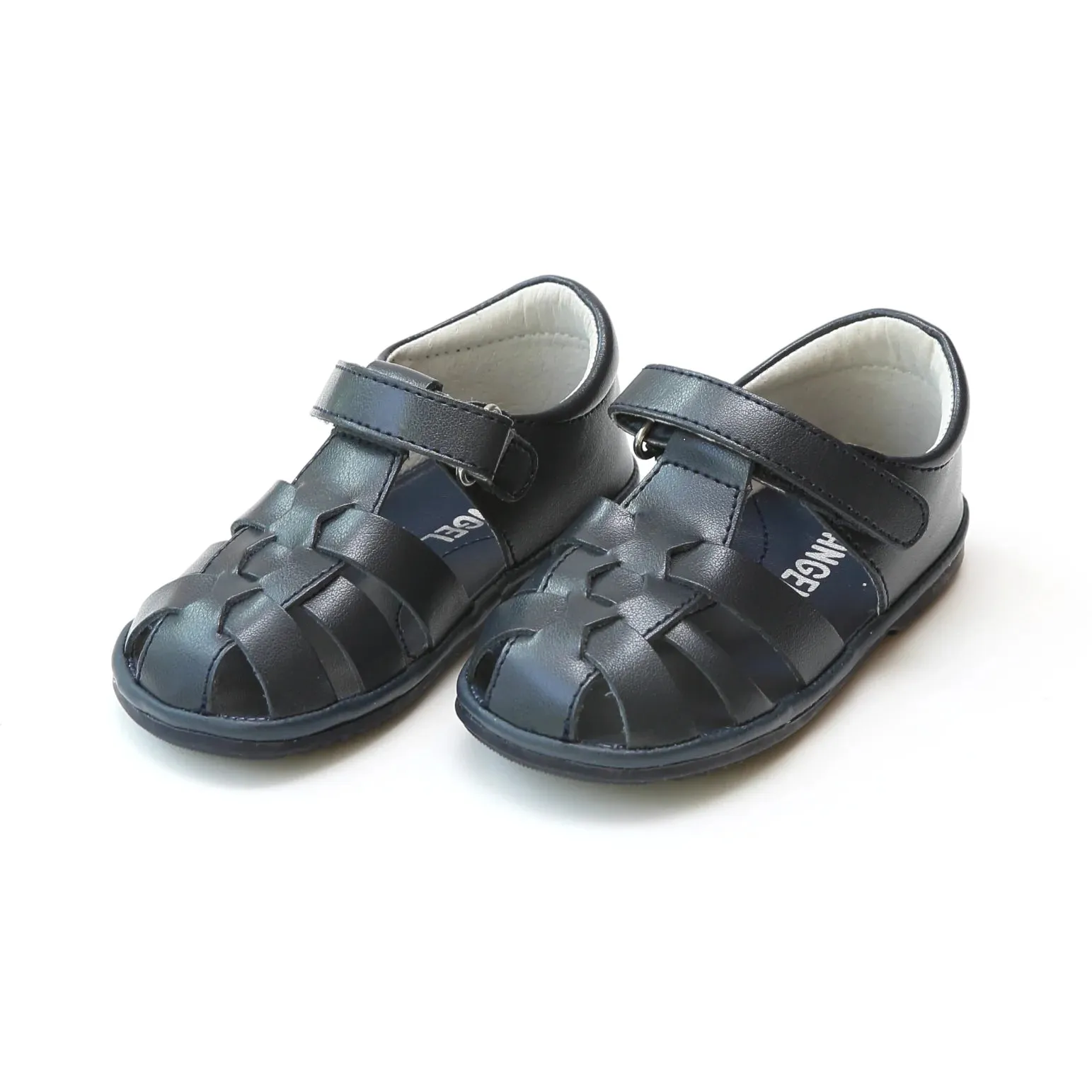 L'Amour Shoes Mack Leather Fisherman Sandal (Baby)