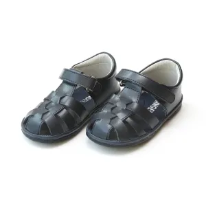 L'Amour Shoes Mack Leather Fisherman Sandal (Baby)