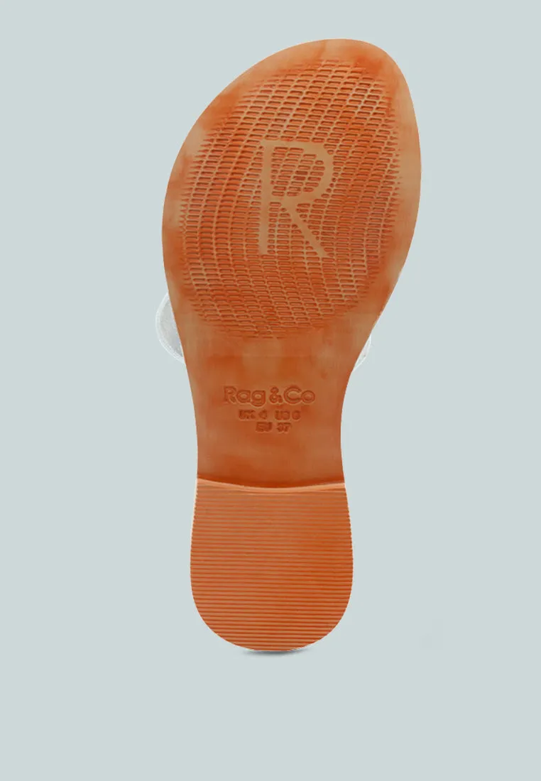 Leona Thong Flat Sandals By Ruw