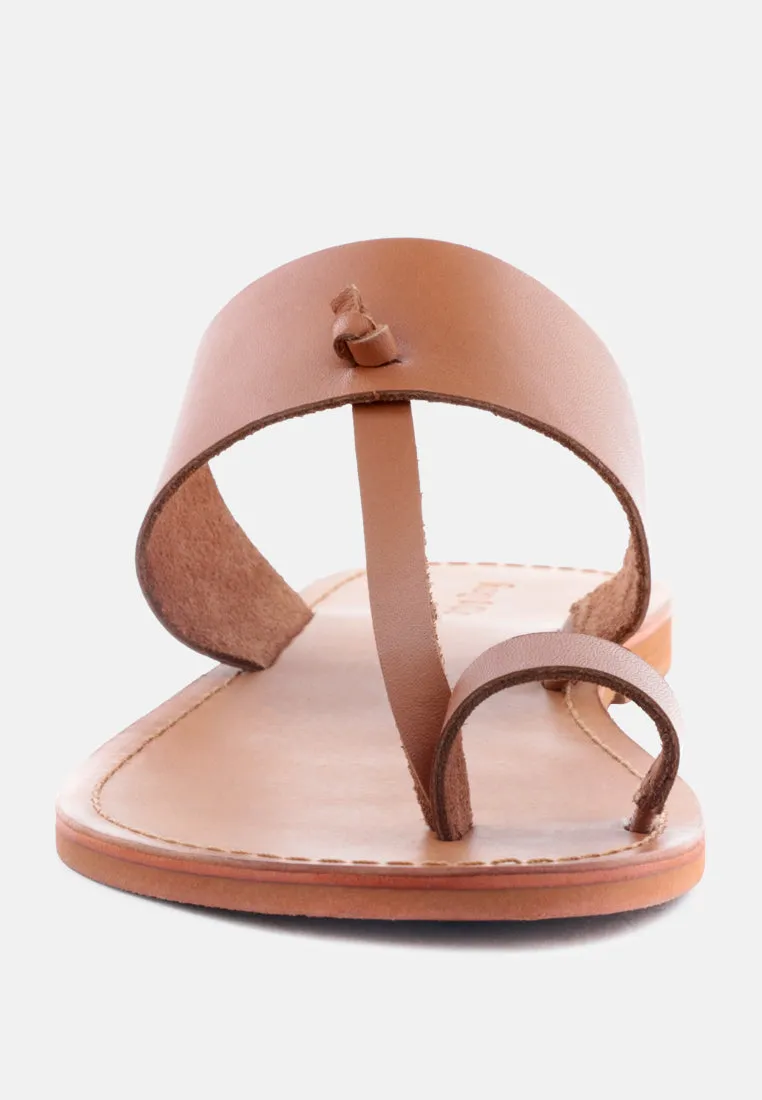 Leona Thong Flat Sandals By Ruw