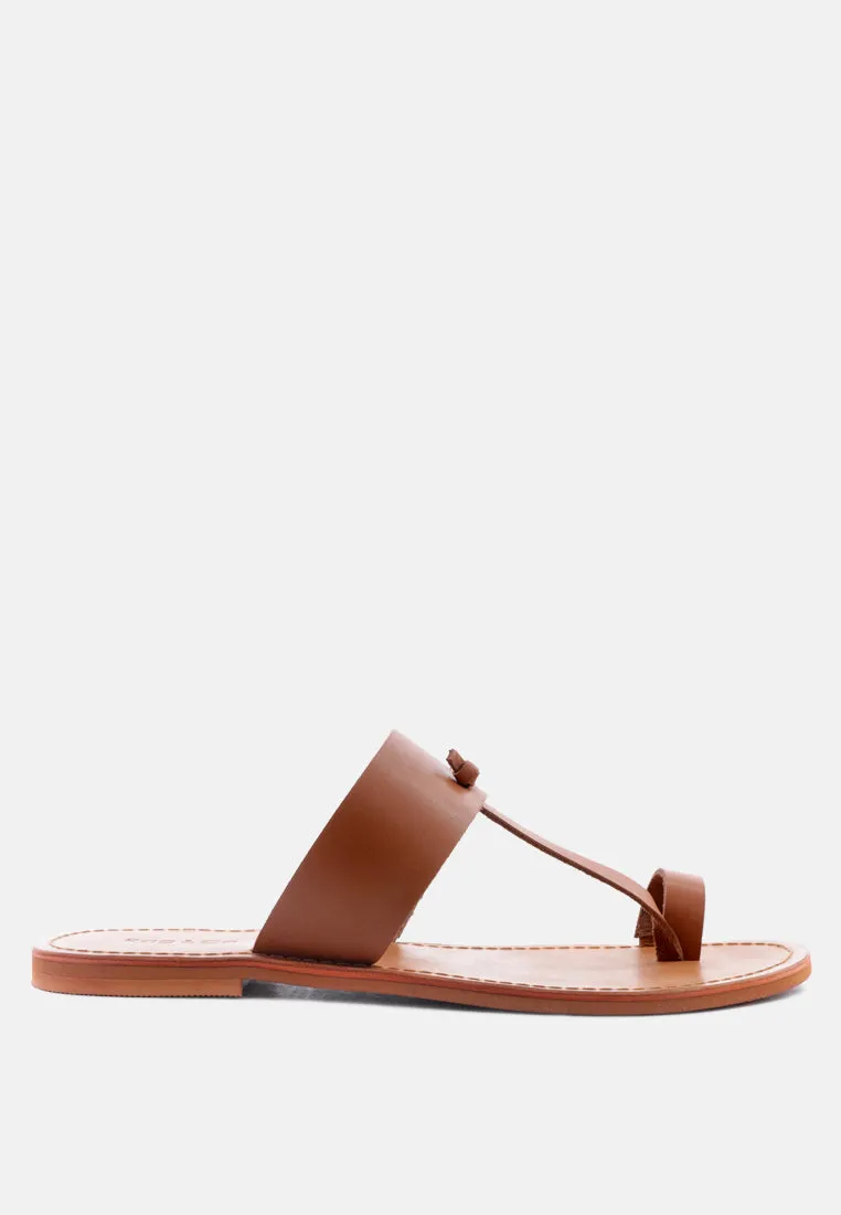 Leona Thong Flat Sandals By Ruw