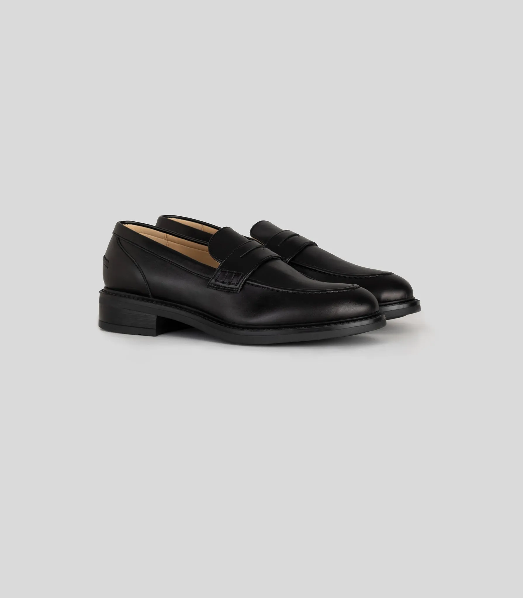 Loafer in Black from Solari Milano