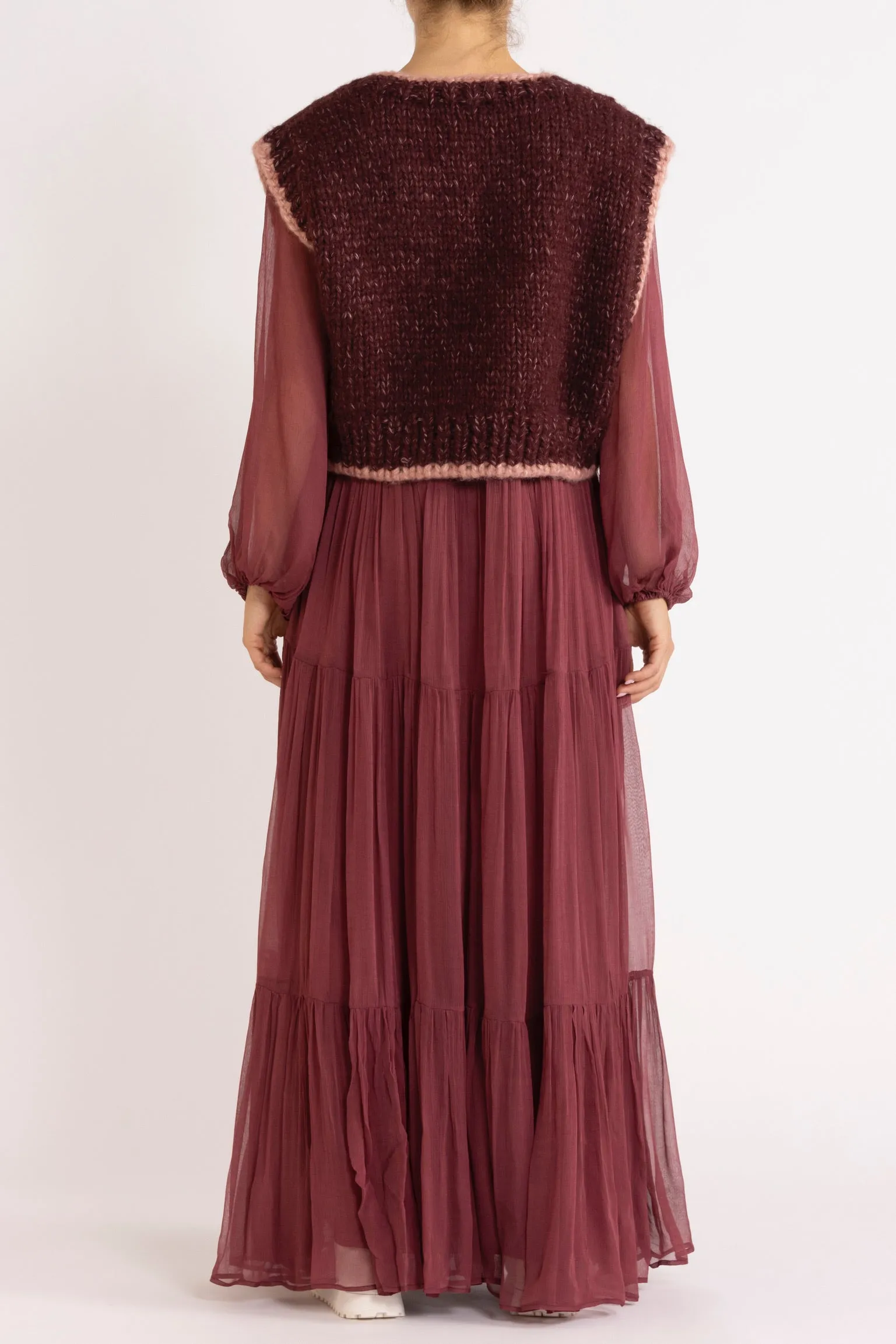 London Chunky Knit Vest