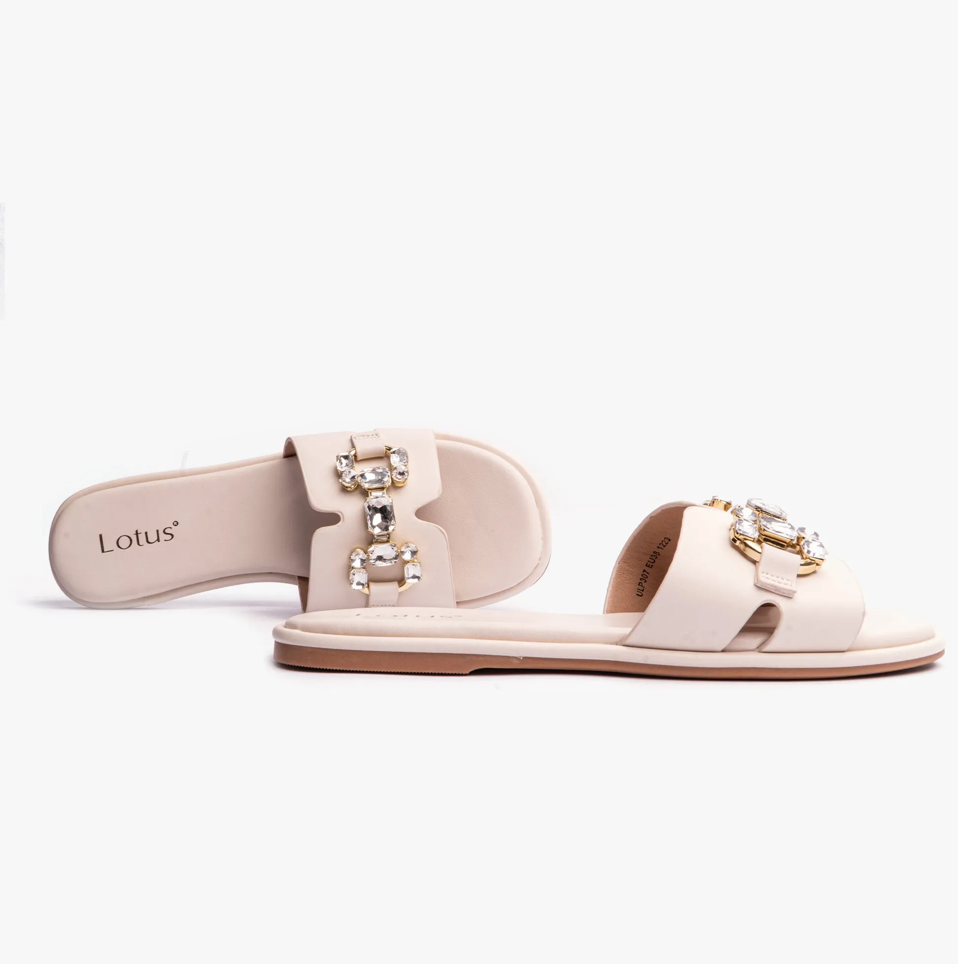Lotus FANO Womens Sandals White