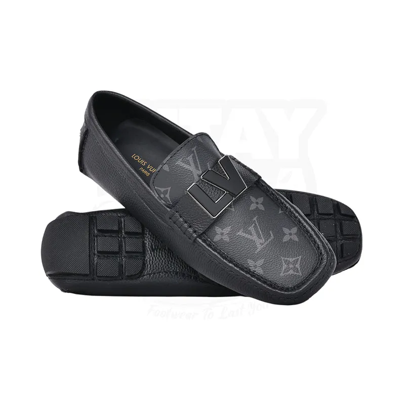 LOUI LEATHER LOAFER - BLACK (AA606)