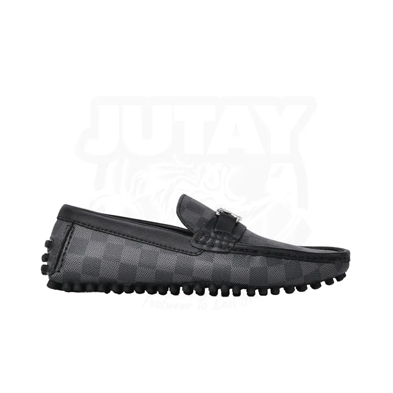 LOUI LEATHER LOAFER - BLACK (ND5202)