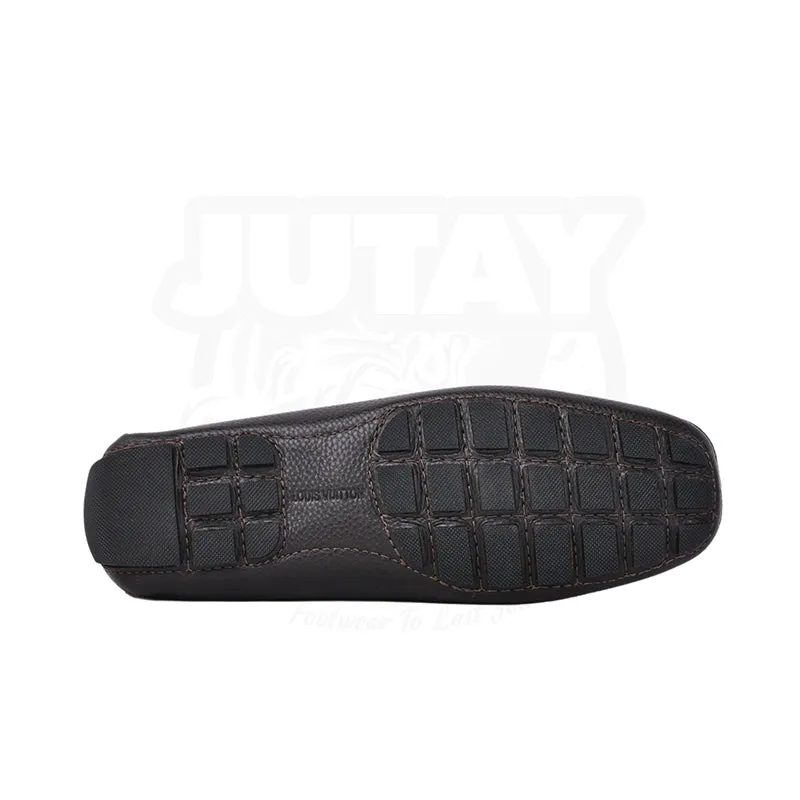 LOUI LEATHER LOAFER - COFFEE (AA606)