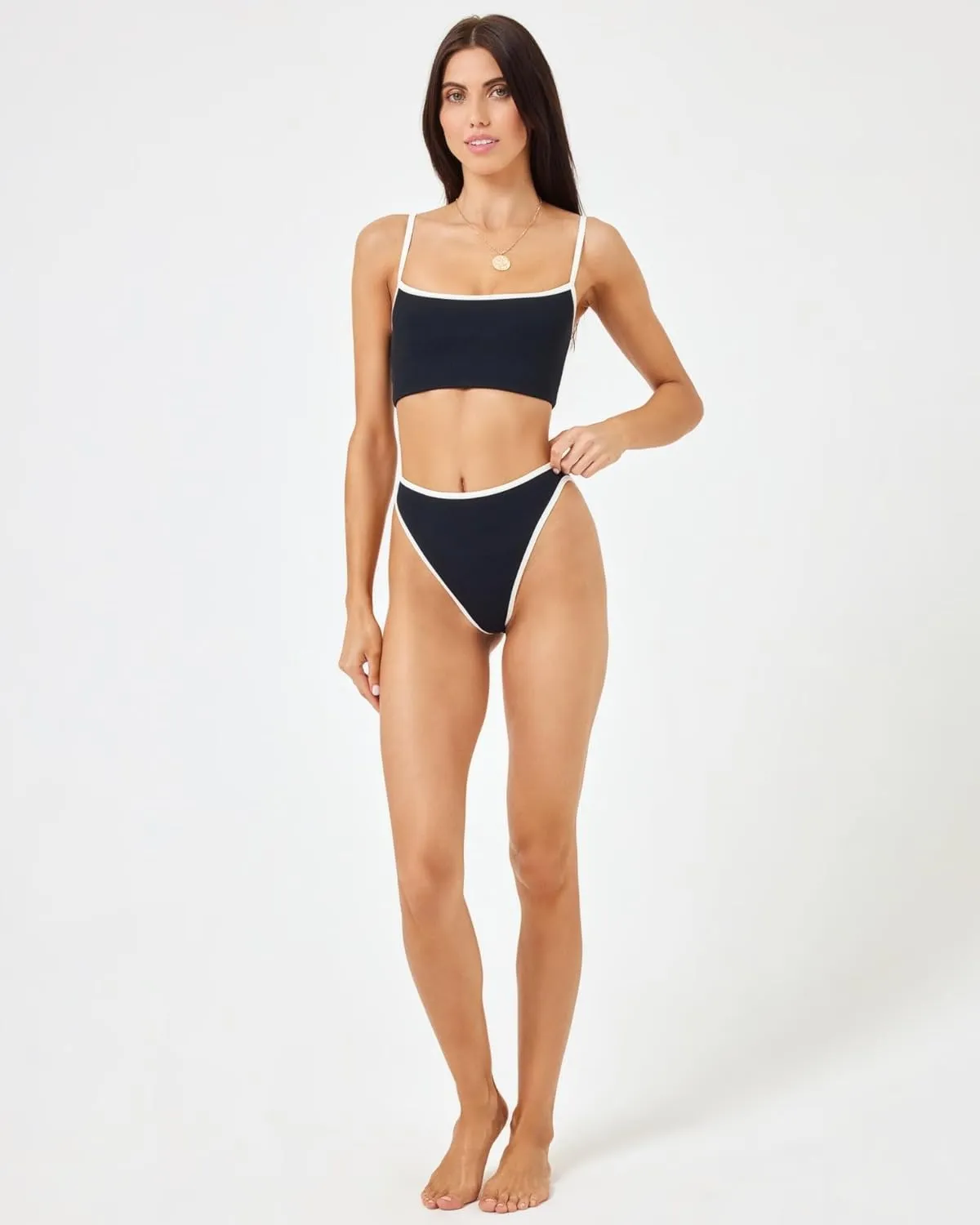 L*Space Ribbed Adalyn Bikini Top