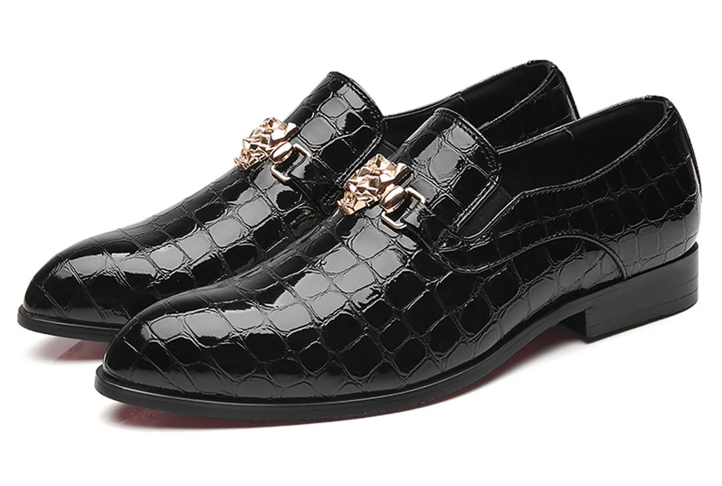 Men's Alligator Smoking Loafers