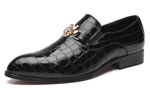 Men's Alligator Smoking Loafers