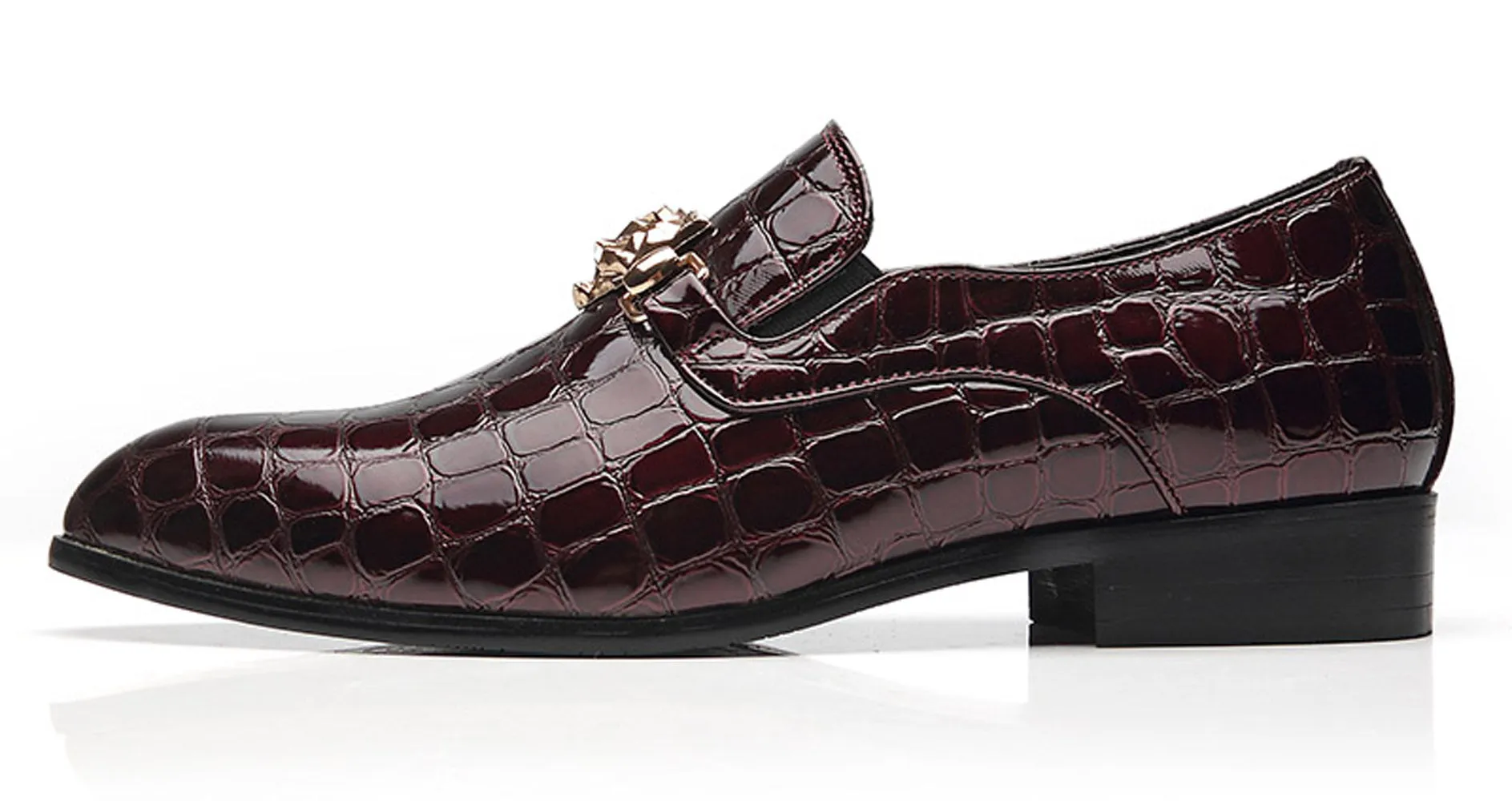Men's Alligator Smoking Loafers