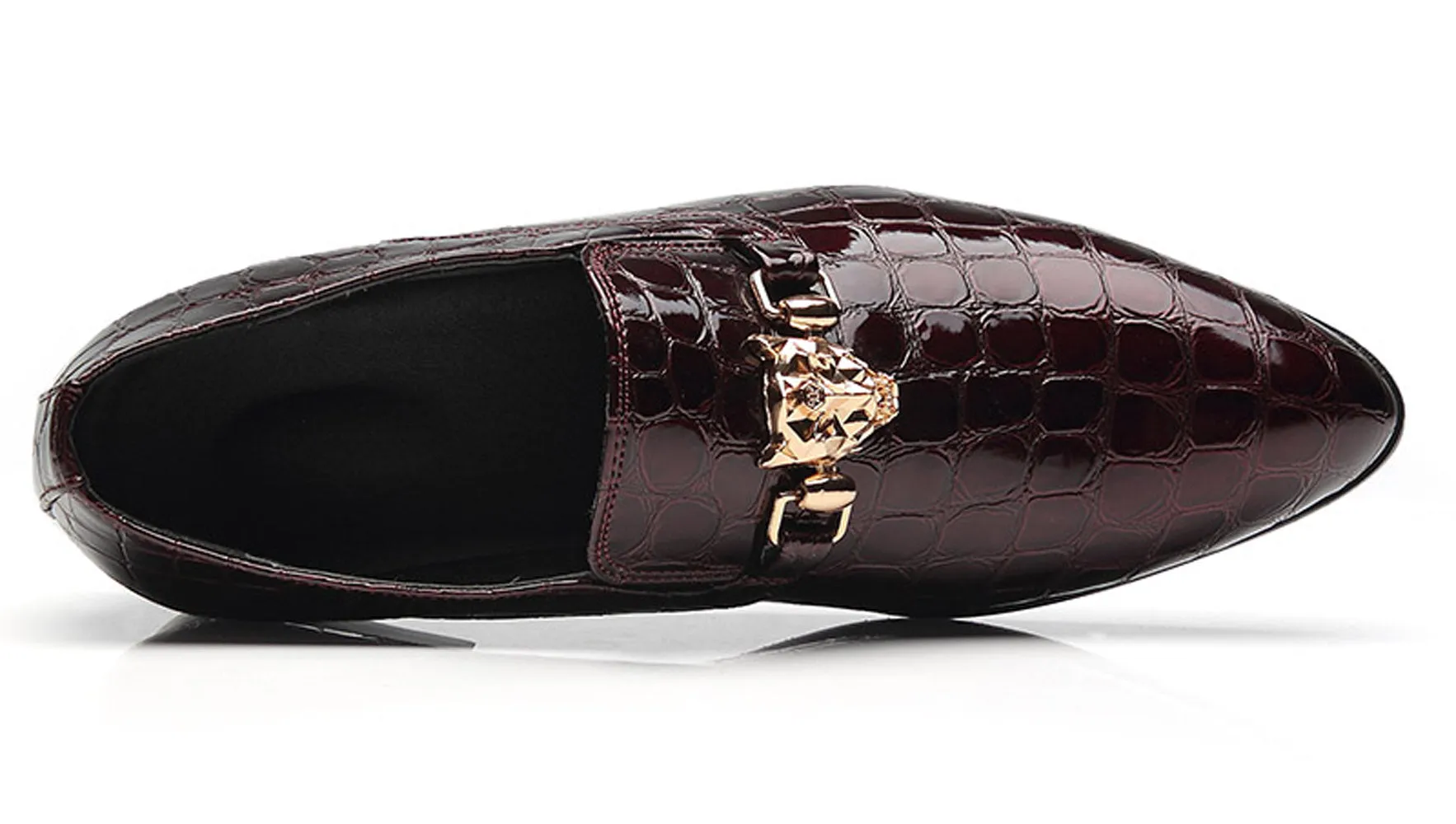 Men's Alligator Smoking Loafers