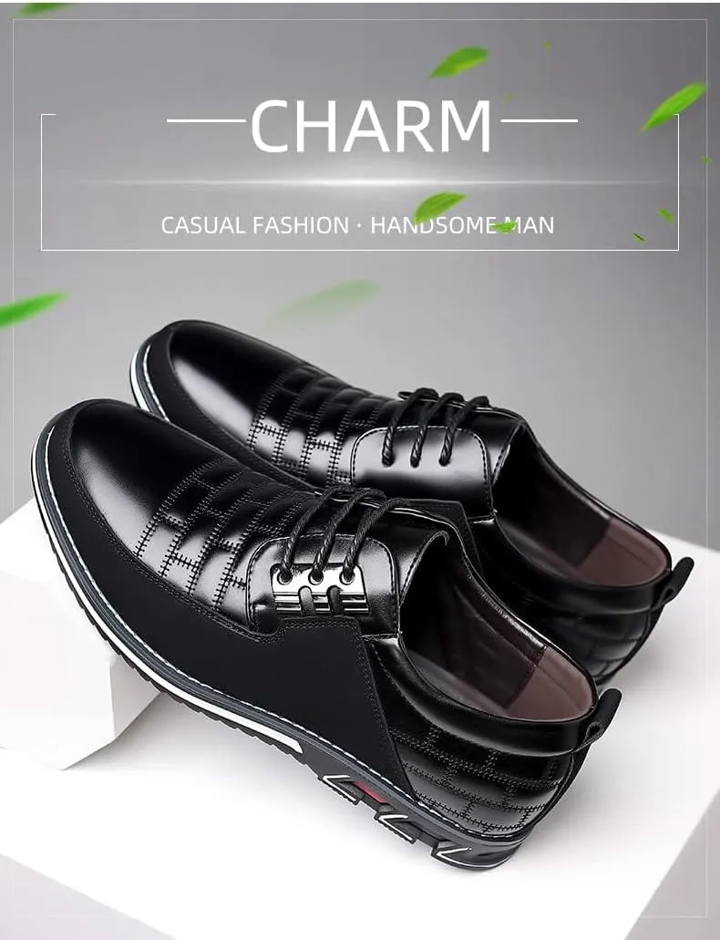 Men's Casual Shoes, Loafers & Slip-Ons Fashion Business Luxury Dress Office Loafers Flat Men's Sneakers
