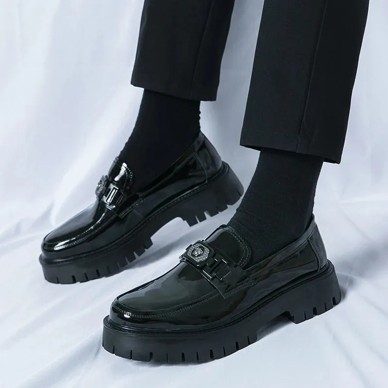 Mens Casual Shoes Loafers Comfort Walking Shoes for Male Business Work Office Dress