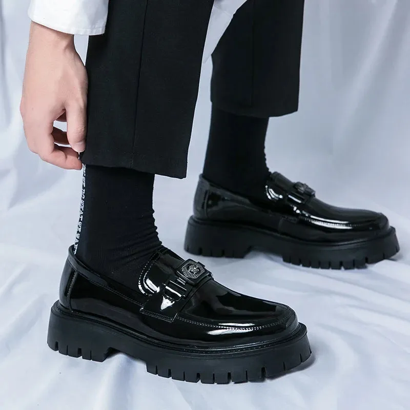 Mens Casual Shoes Loafers Comfort Walking Shoes for Male Business Work Office Dress