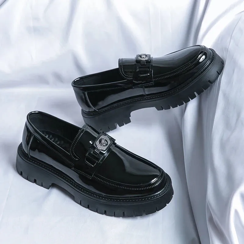 Mens Casual Shoes Loafers Comfort Walking Shoes for Male Business Work Office Dress
