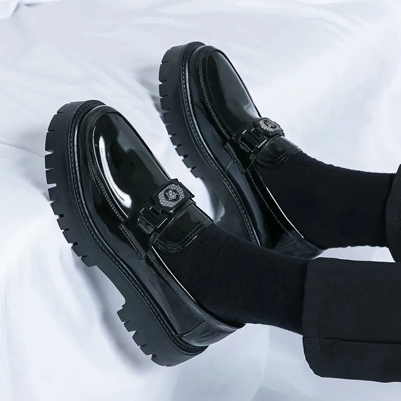 Mens Casual Shoes Loafers Comfort Walking Shoes for Male Business Work Office Dress