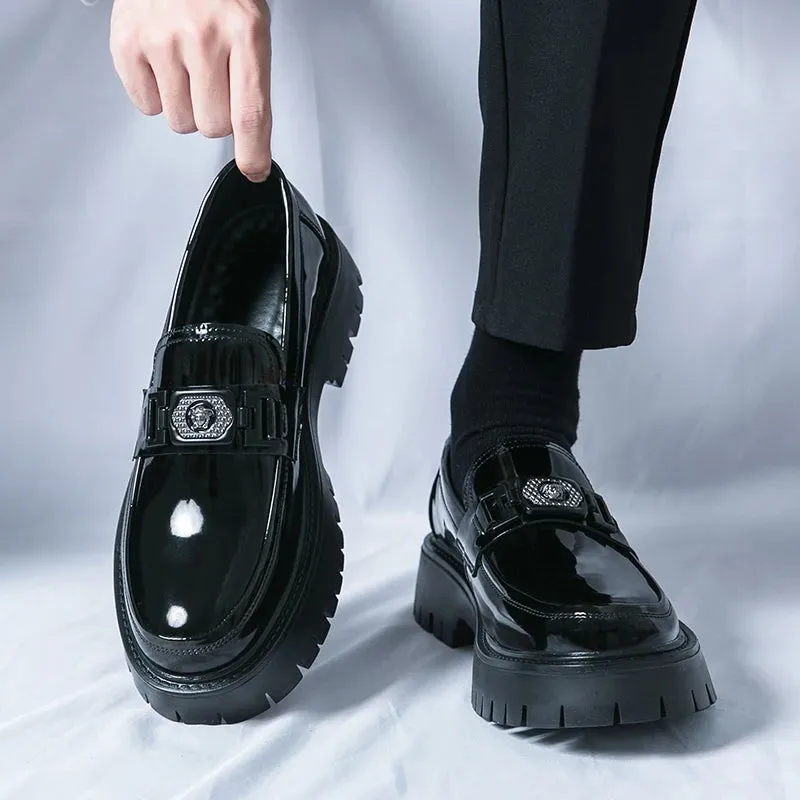 Mens Casual Shoes Loafers Comfort Walking Shoes for Male Business Work Office Dress