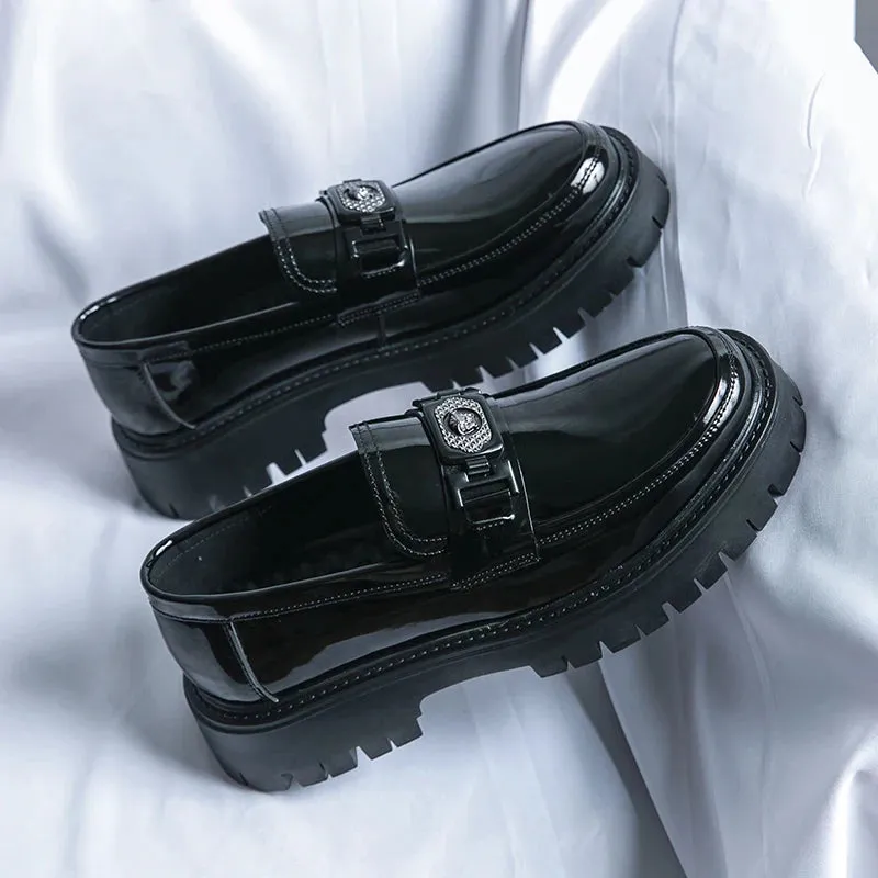 Mens Casual Shoes Loafers Comfort Walking Shoes for Male Business Work Office Dress