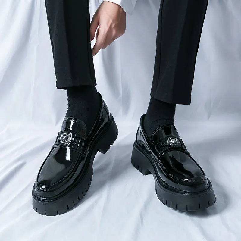 Mens Casual Shoes Loafers Comfort Walking Shoes for Male Business Work Office Dress