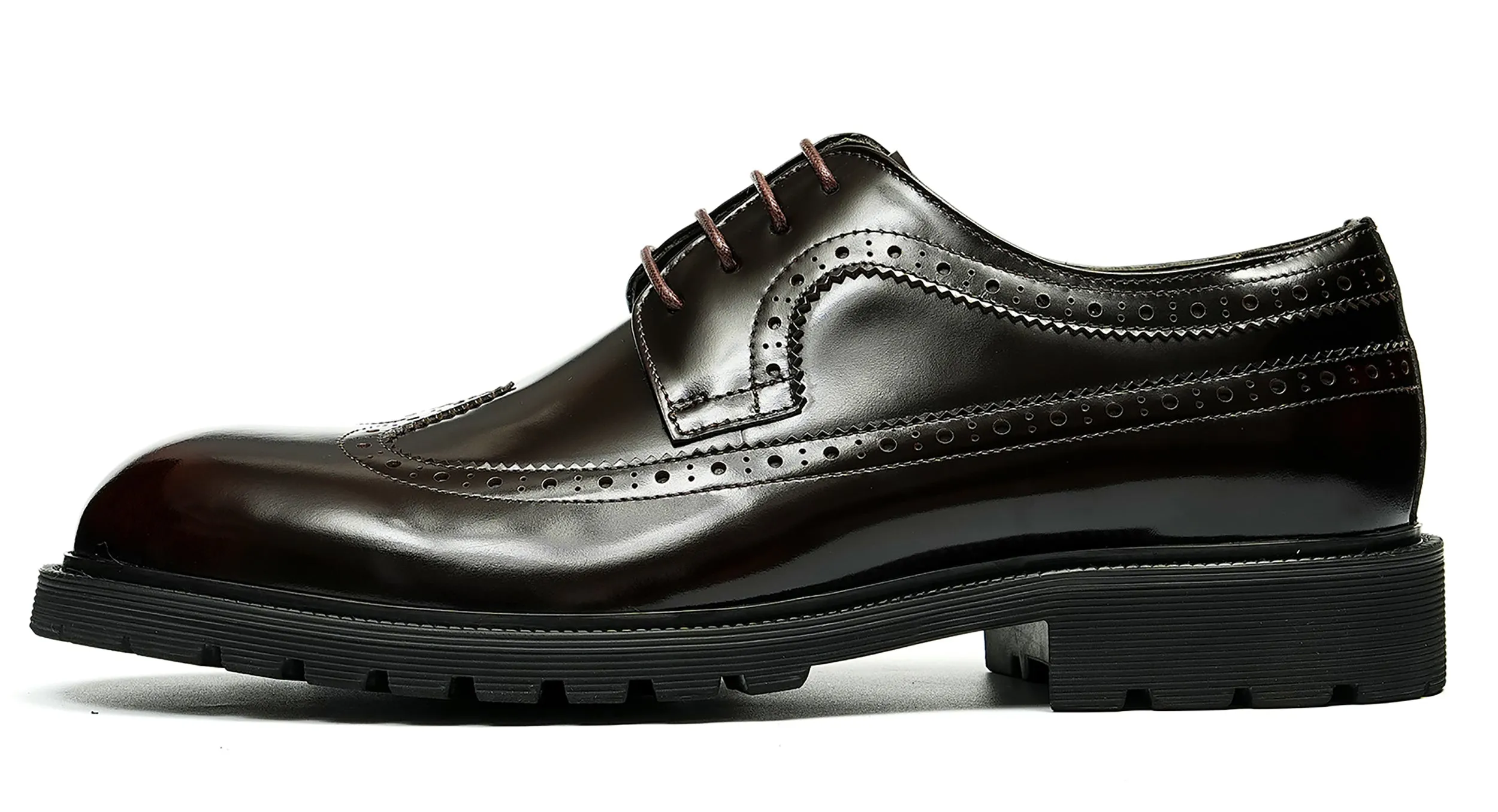 Men's Dress Formal Longwing Brogues Derby