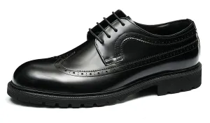 Men's Dress Formal Longwing Brogues Derby