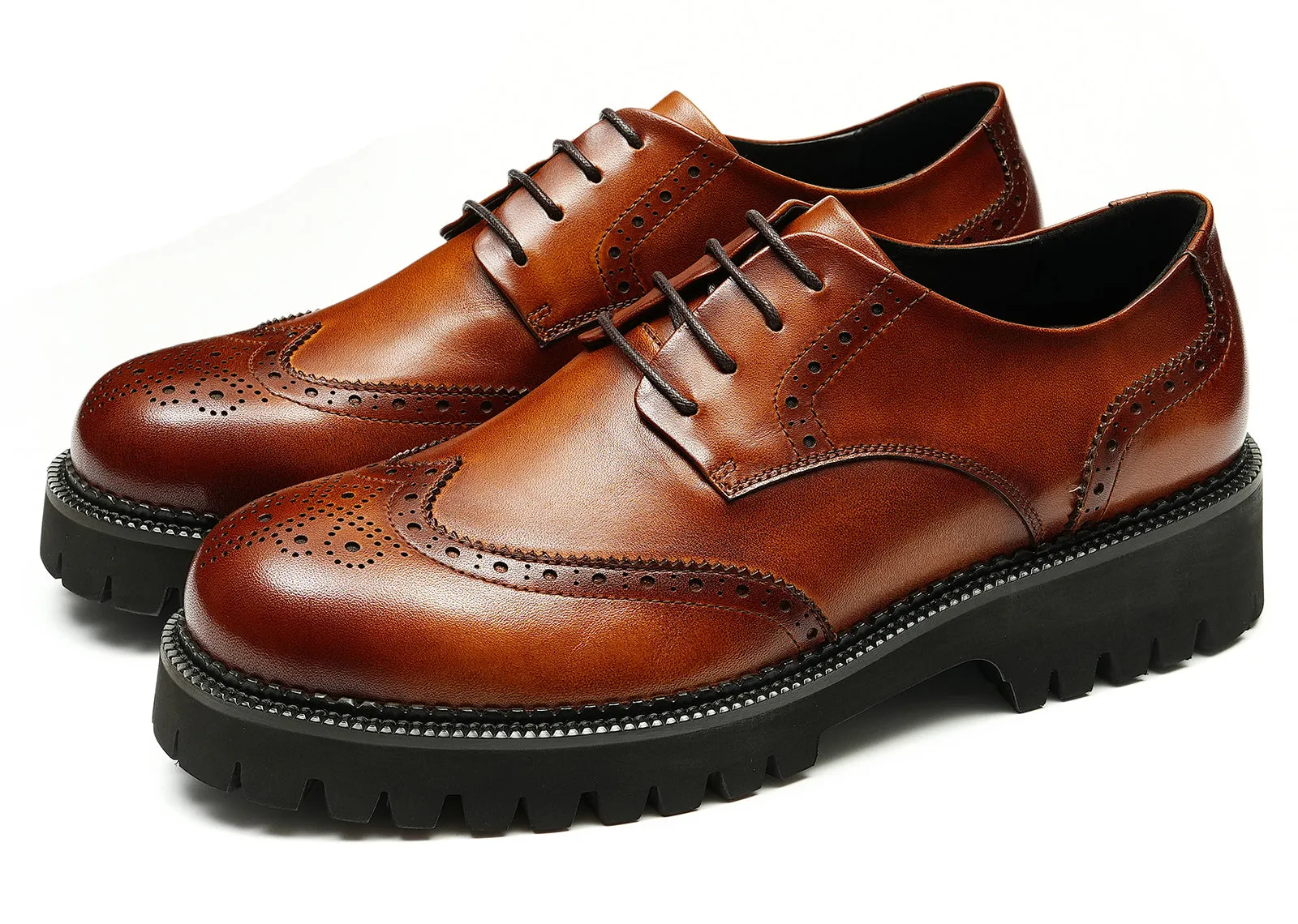 Men's Fashion Dress Wingtips Brogues Derby