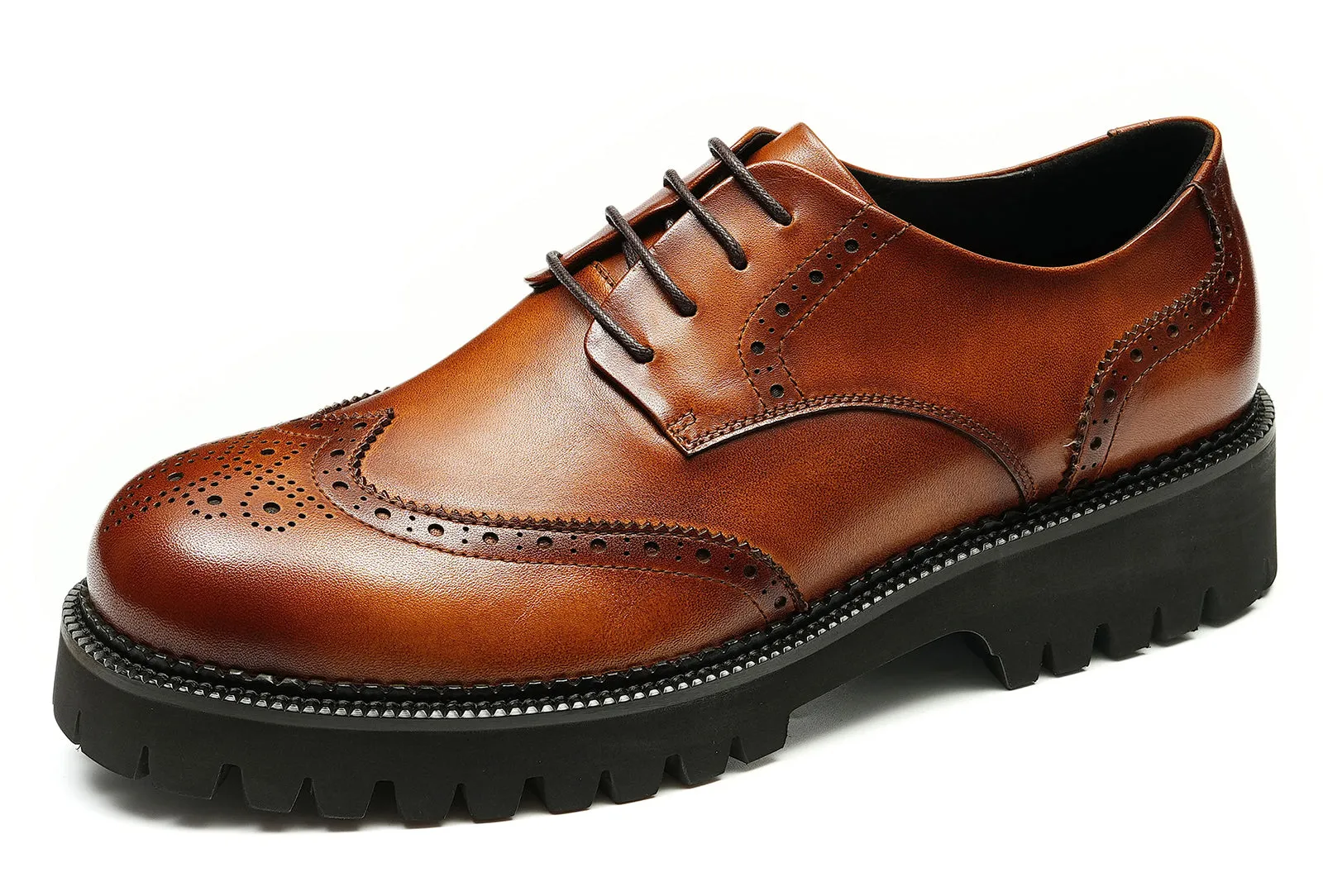 Men's Fashion Dress Wingtips Brogues Derby