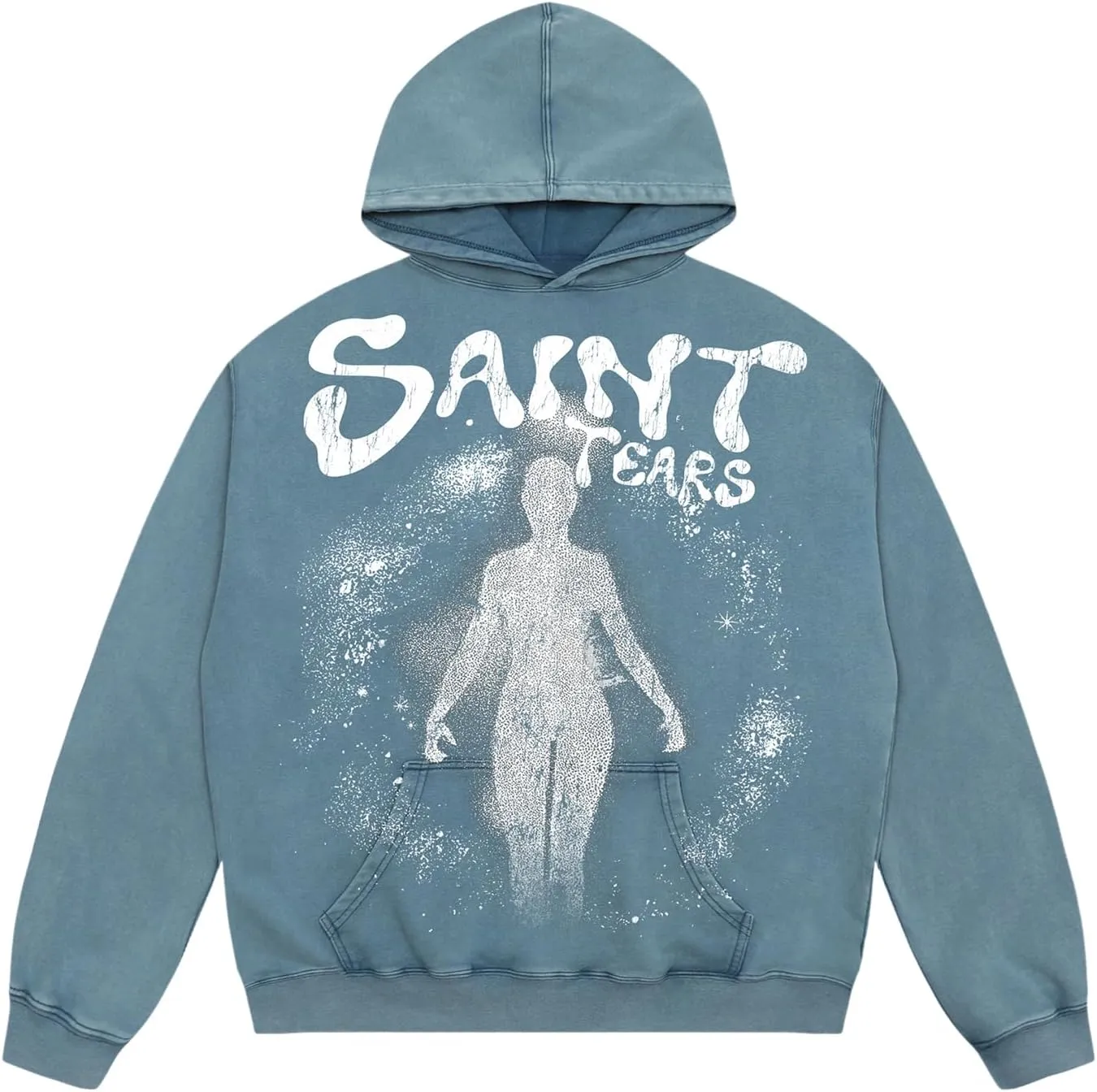 Men's Graphic Print Oversized Vintage Hoodies Casual High Gram Heavy Washed Cotton Winter Hoodies