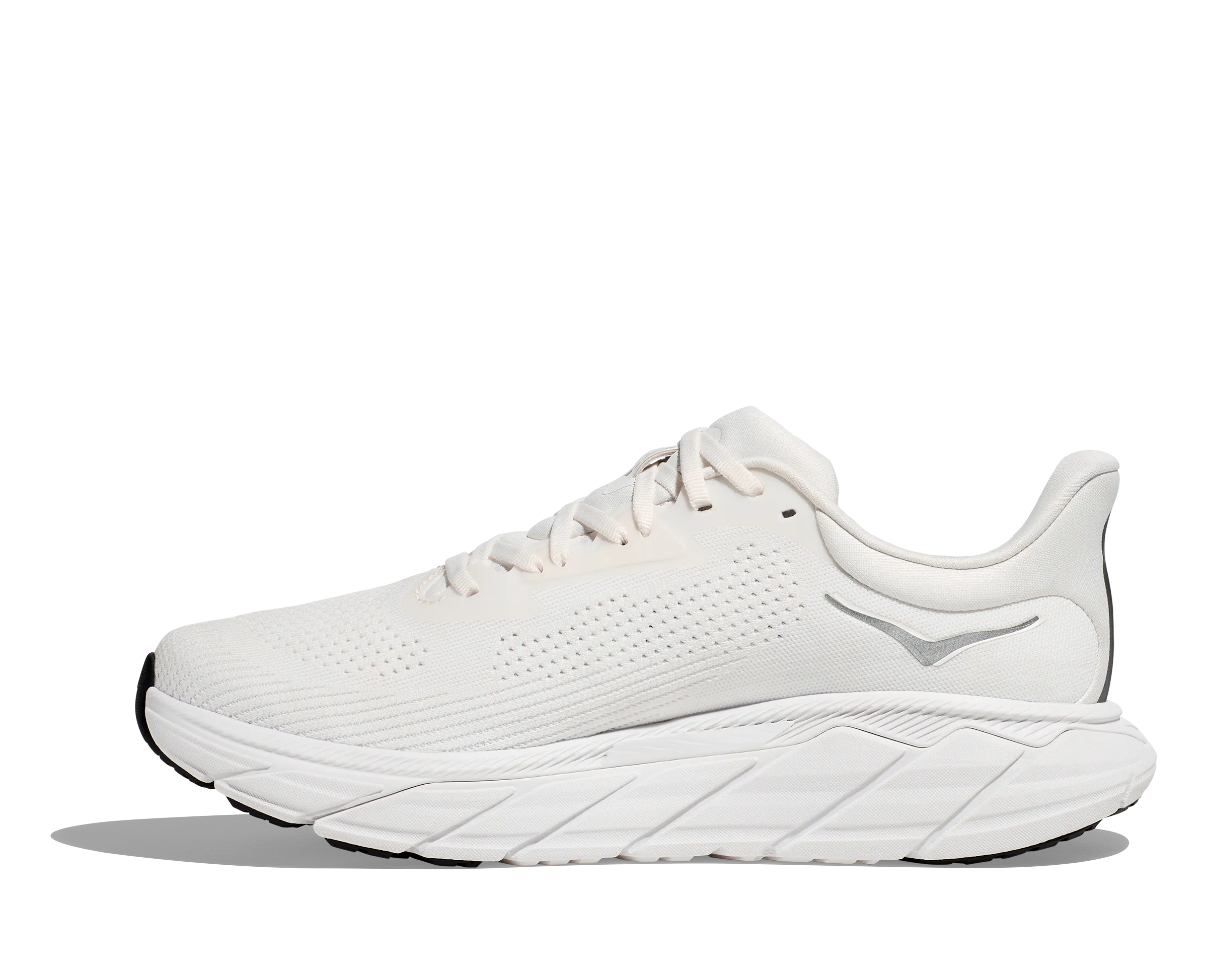 Men's HOKA Arahi 7 Running Shoe in Blanc De Blanc | Steel Wool