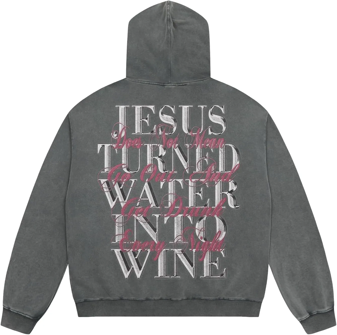 Men's Jesus Disciple Print - Sundays Off Edition Hoodies Casual Oversized Vintage Sweatshirts Khaki