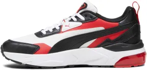 Men's Puma Vis2K Back to Heritage Puma White-Puma Black-Red (393469 02) - 12
