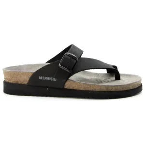Mephisto Helen Leather Women's Hook and Loop Sandals - UK 7.5 - US 10 Women - EU 40