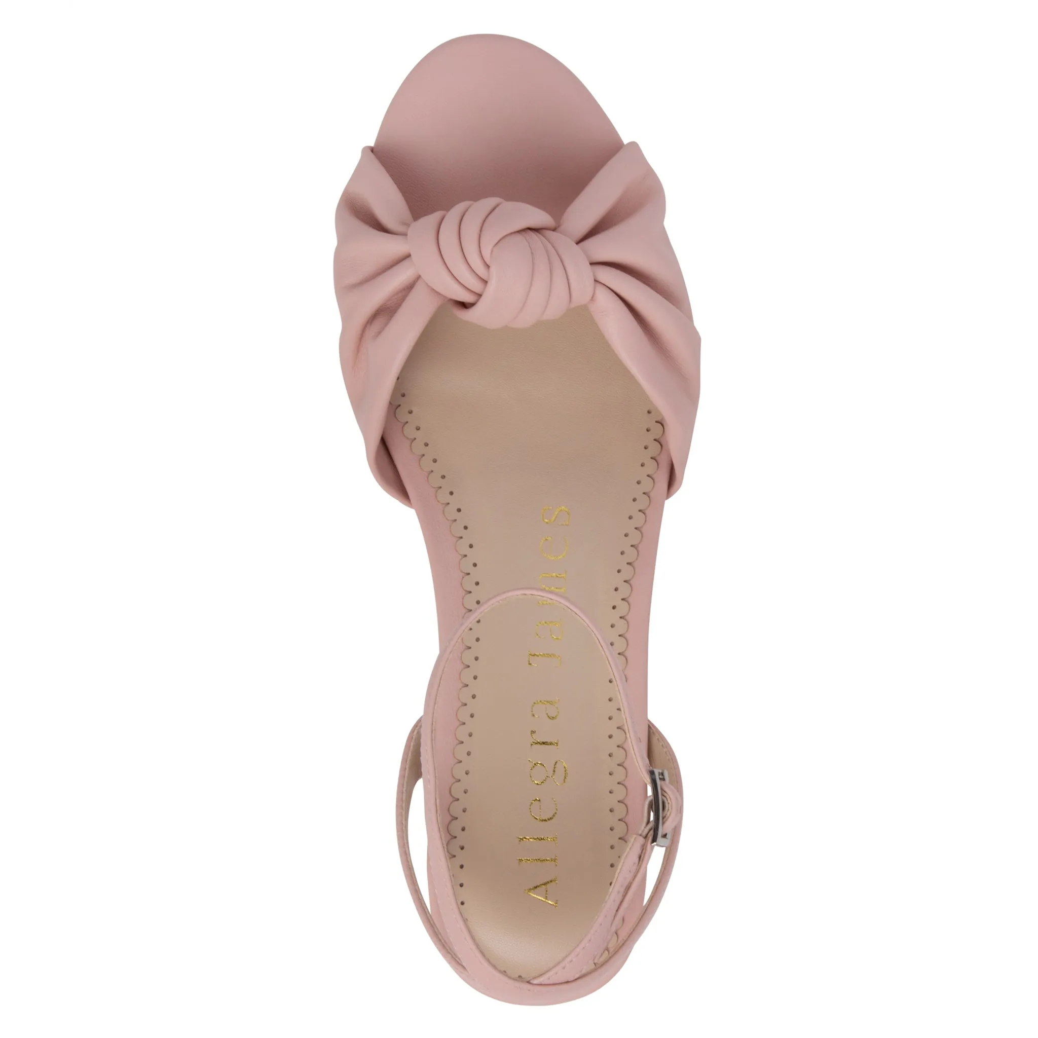 Mina Flat Leather Sandal