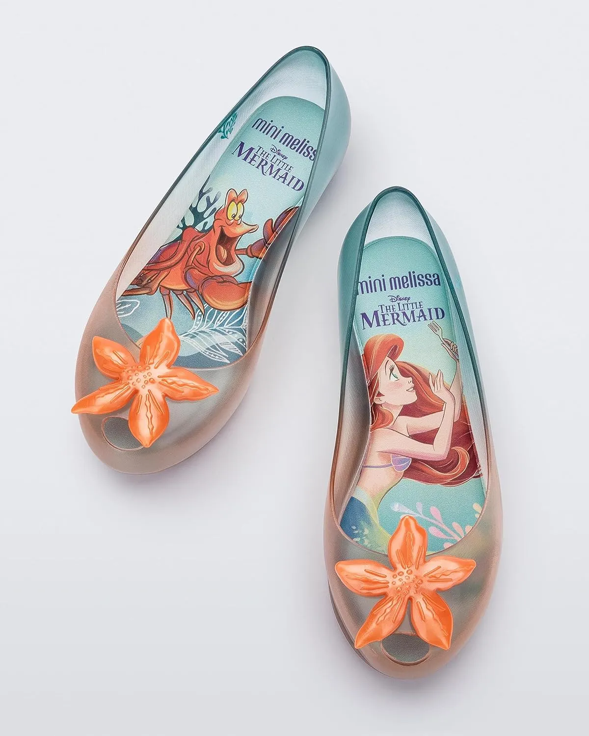 mini melissa Ultragirl Disney Little Mermaid II Flats for Girls